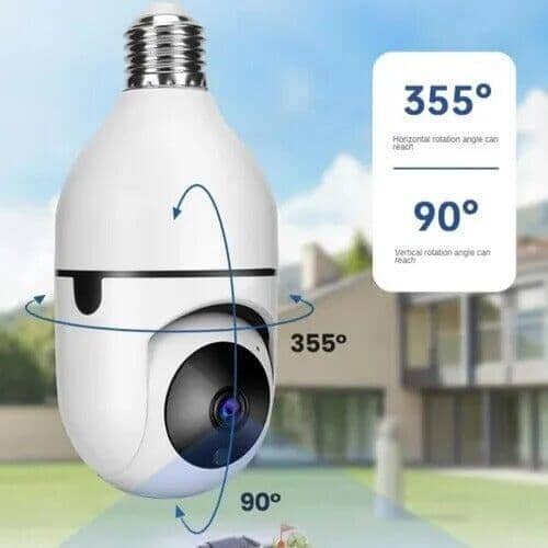 Camara Ip Tipo Bombillo 360º Robotica Wifi Vision Nocturna Camara Ip Tipo Bombillo 360º Robotica Wifi Vision Nocturna Tienda Núcleo 