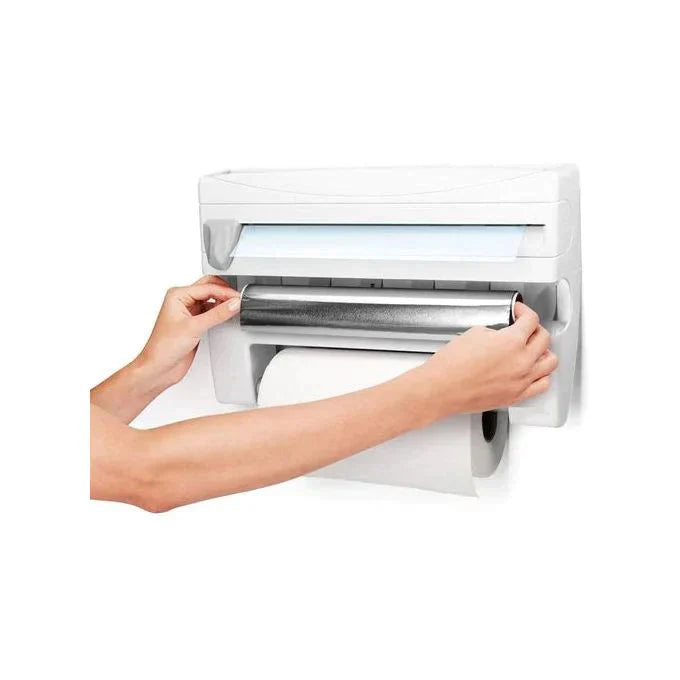 Dispensador Cortador de Aluminio y Papel Hogar, Cocina Tienda Núcleo 