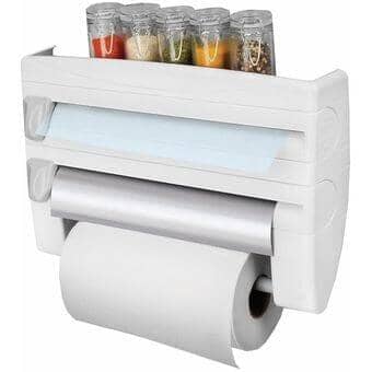 Dispensador Cortador de Aluminio y Papel Hogar, Cocina Tienda Núcleo 