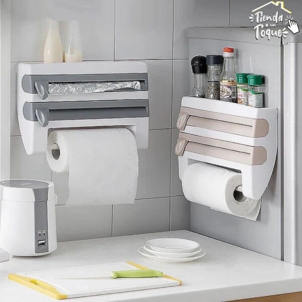 Dispensador Cortador de Aluminio y Papel Hogar, Cocina Tienda Núcleo 