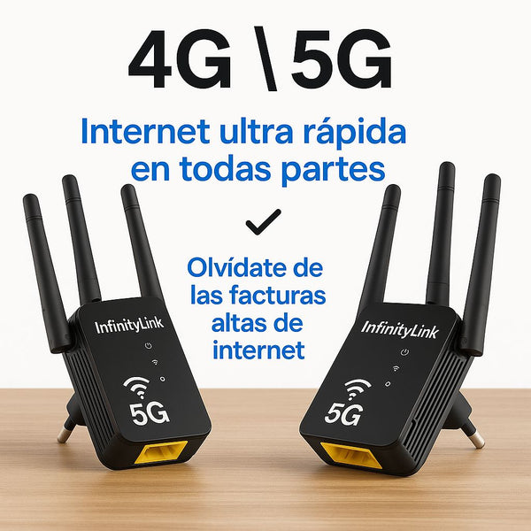 InfinityLink WiFi Satelital BLACK EDITION 📡 