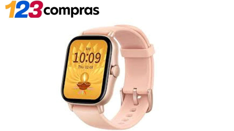 RELOJ W26 SMART WACHT COMBO + Audífono Tecnologia Tienda Núcleo ROSADO 