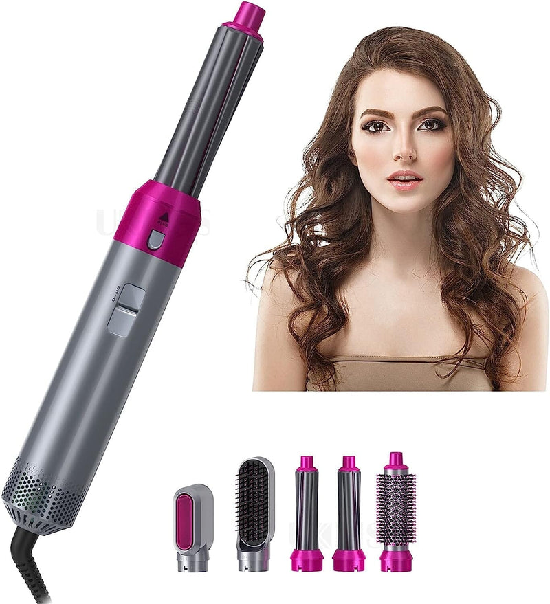 Secador De Pelo Alisador 5 En 1 - Hot Air Hair™ Belleza Tienda Núcleo 